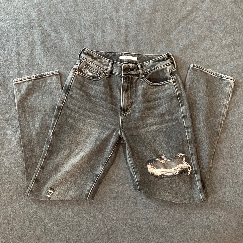 PACSUN Distressed High Waisted Jeans - Size 24